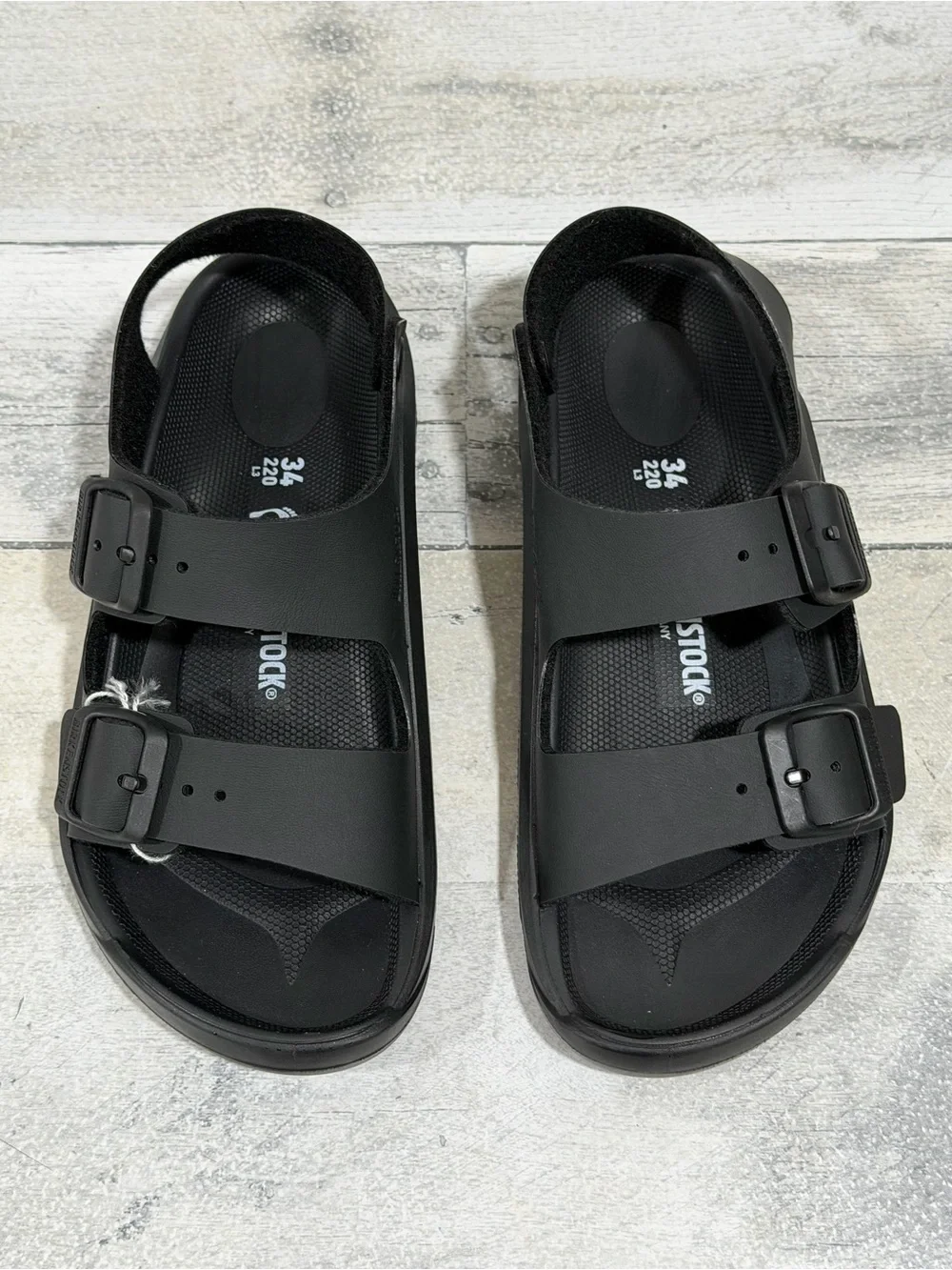 BIRKENSTOCK Mogami Kids Birko-Flor - Black - Size - 34.EU / 3.US